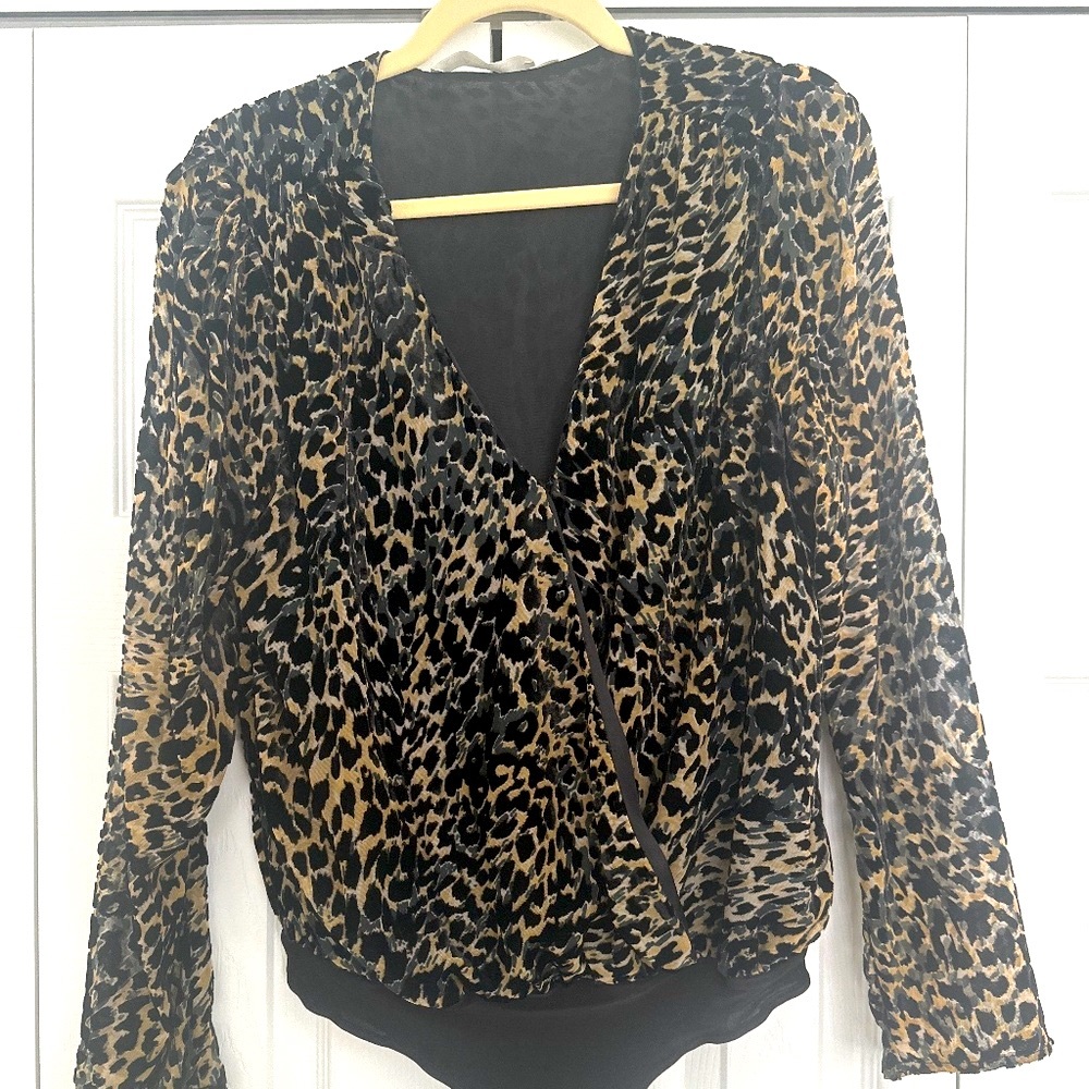 leopard bodysuit